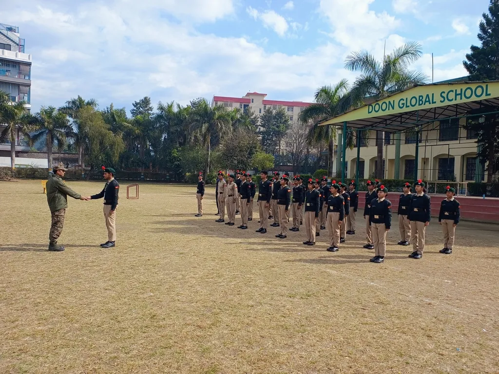 NCC Cadets at DGS